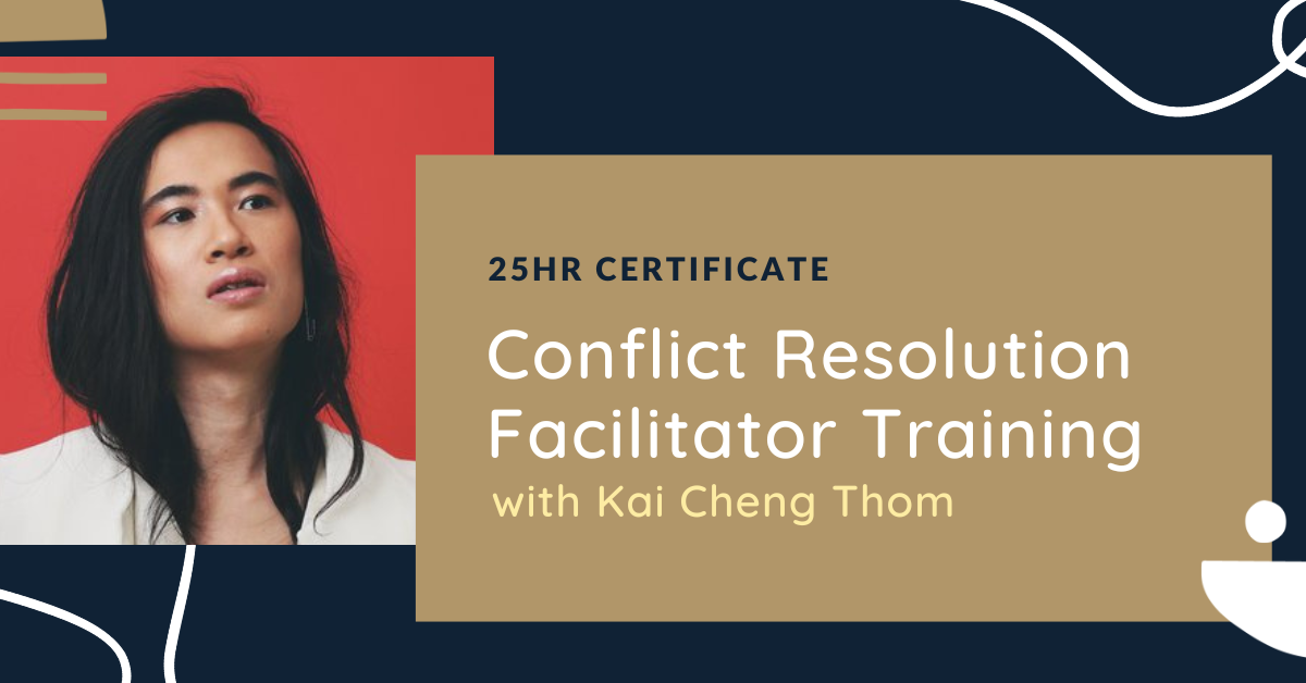 Conflict Resolution Facilitator Training Certificate
