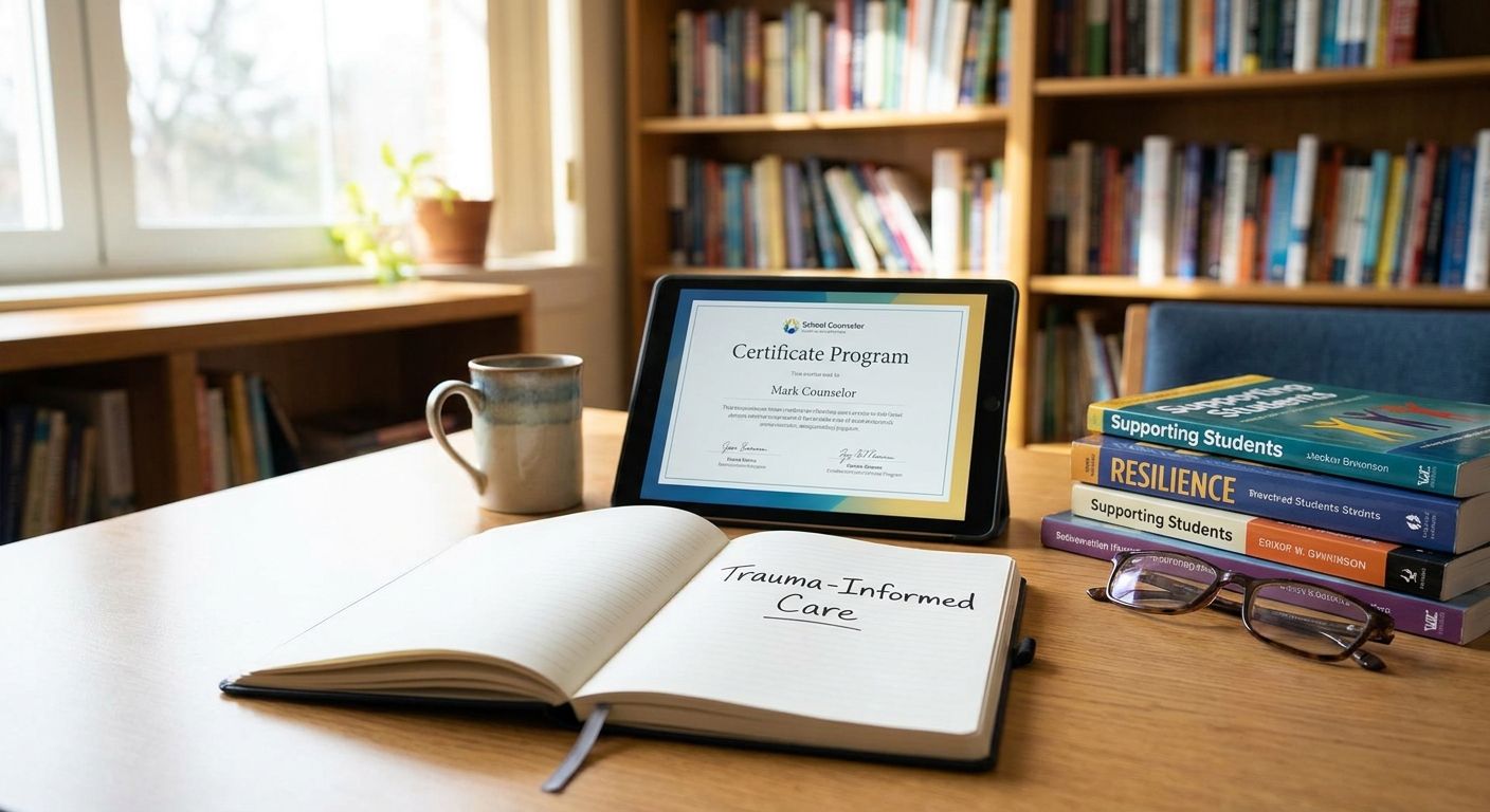 Best trauma-informed certificates for school counselors