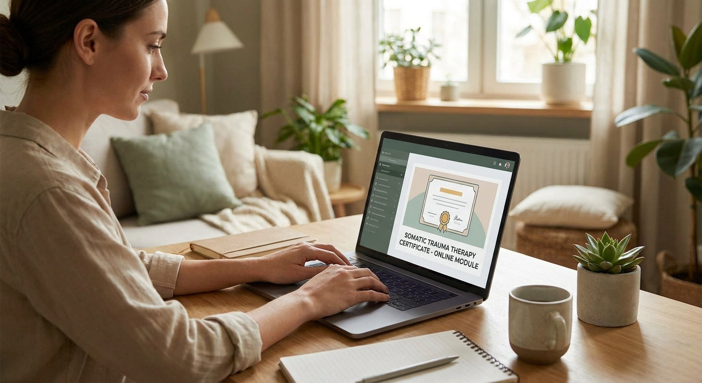 How to get a somatic trauma therapy certificate online