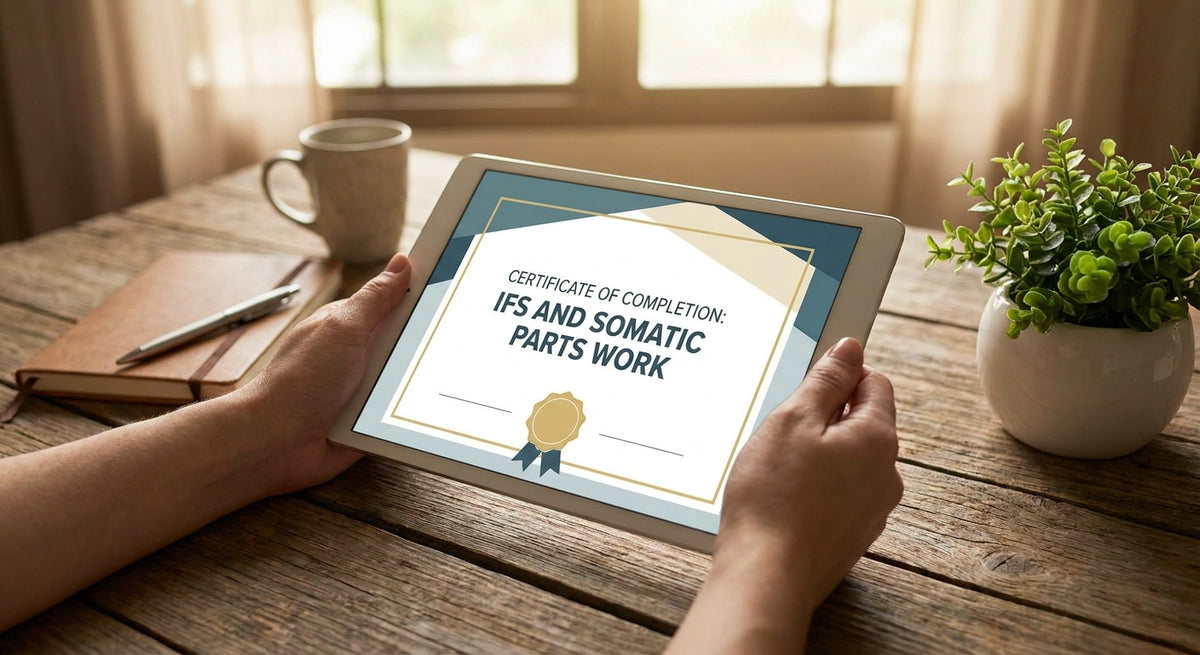 IFS and somatic parts work certificate online