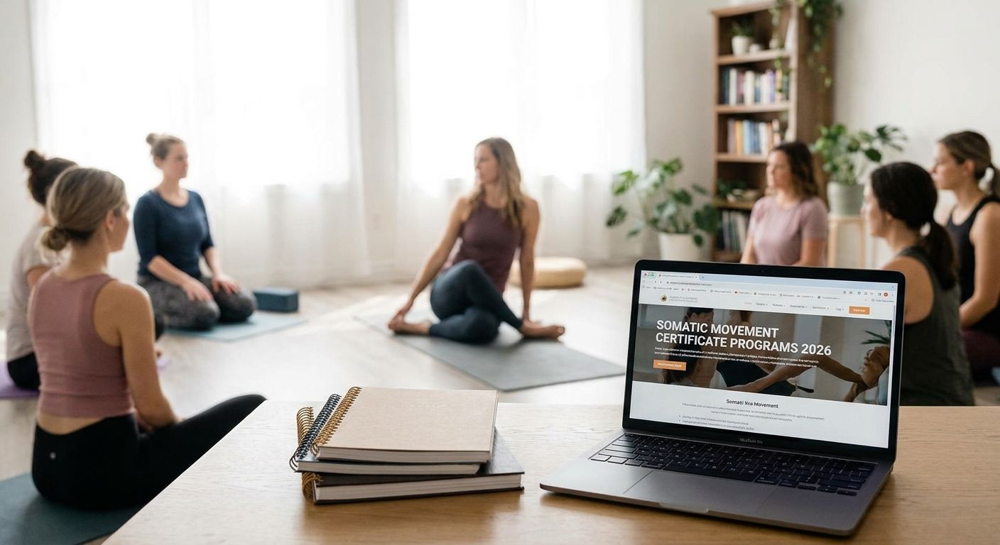 Best somatic movement certificate programs for therapists in 2026