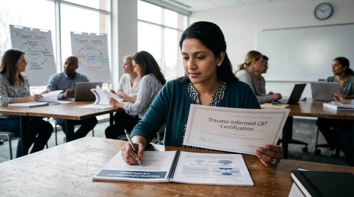 How long does trauma-informed CBT certification take?