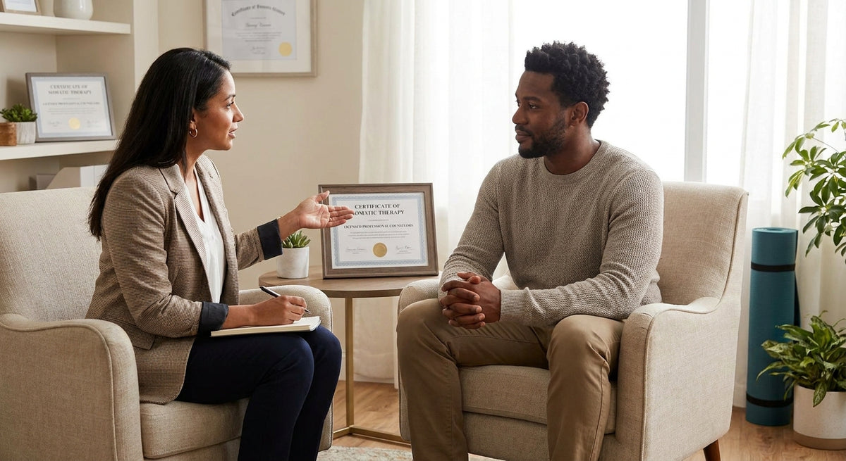 Somatic therapy certificate for licensed professional counselors