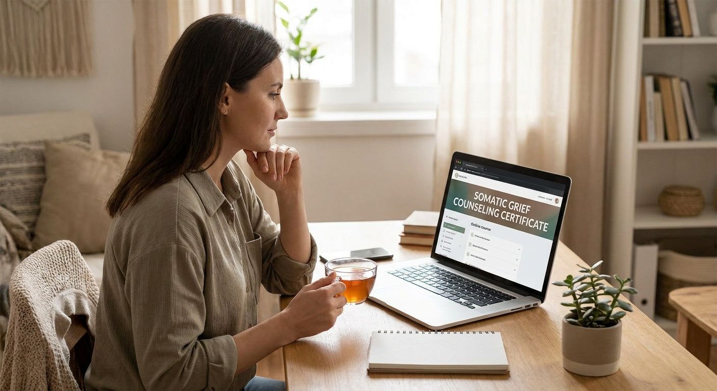Somatic Grief Counseling Certificate: What to Look for in a Program