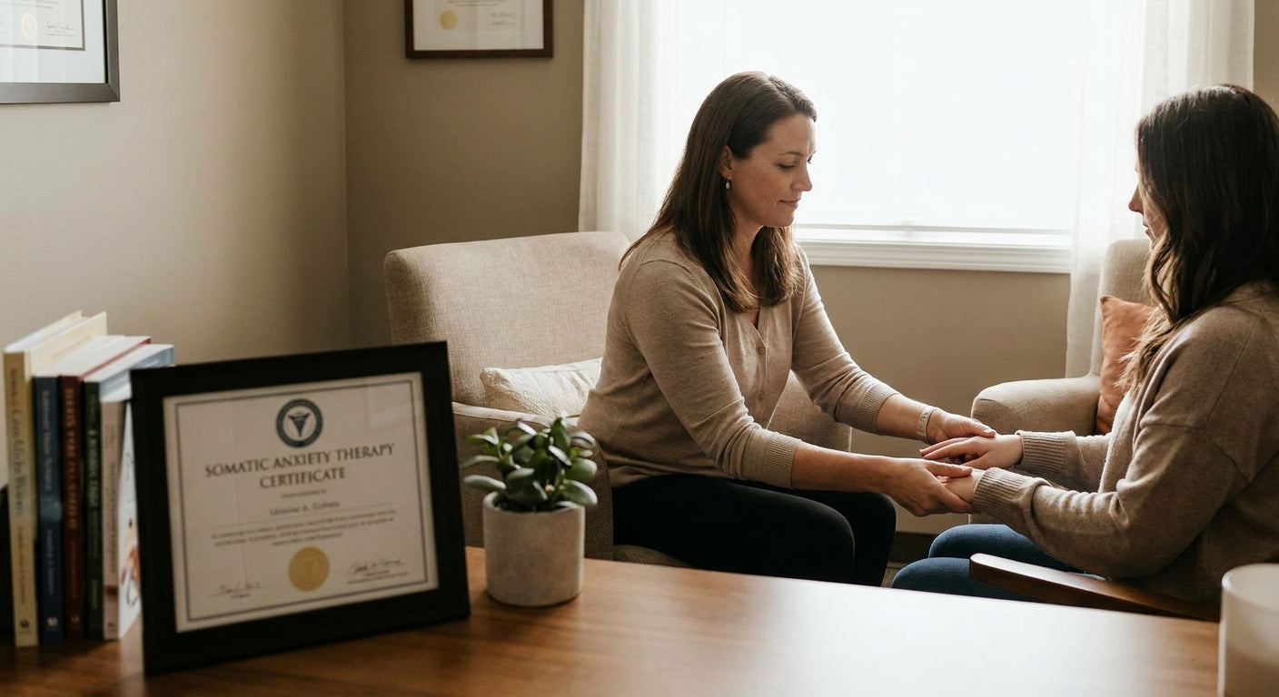Somatic anxiety therapy certificate for therapists
