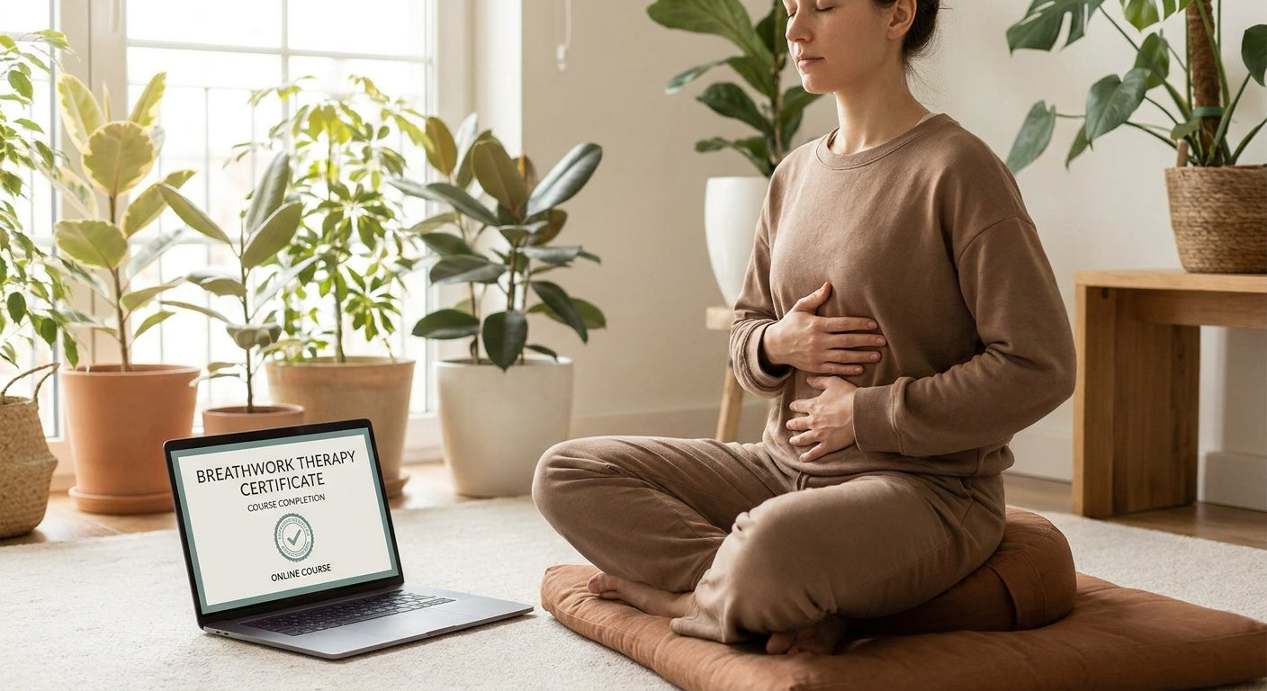 How to get a breathwork therapy certificate online