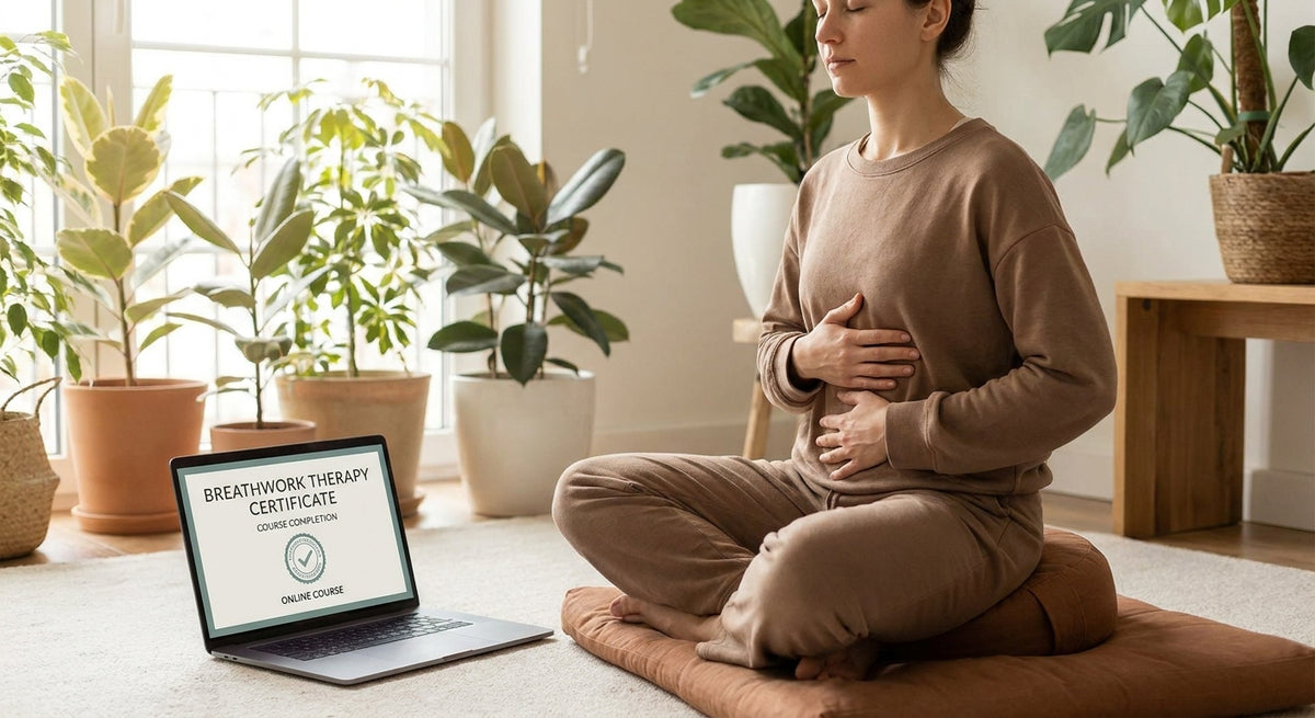 How to get a breathwork therapy certificate online