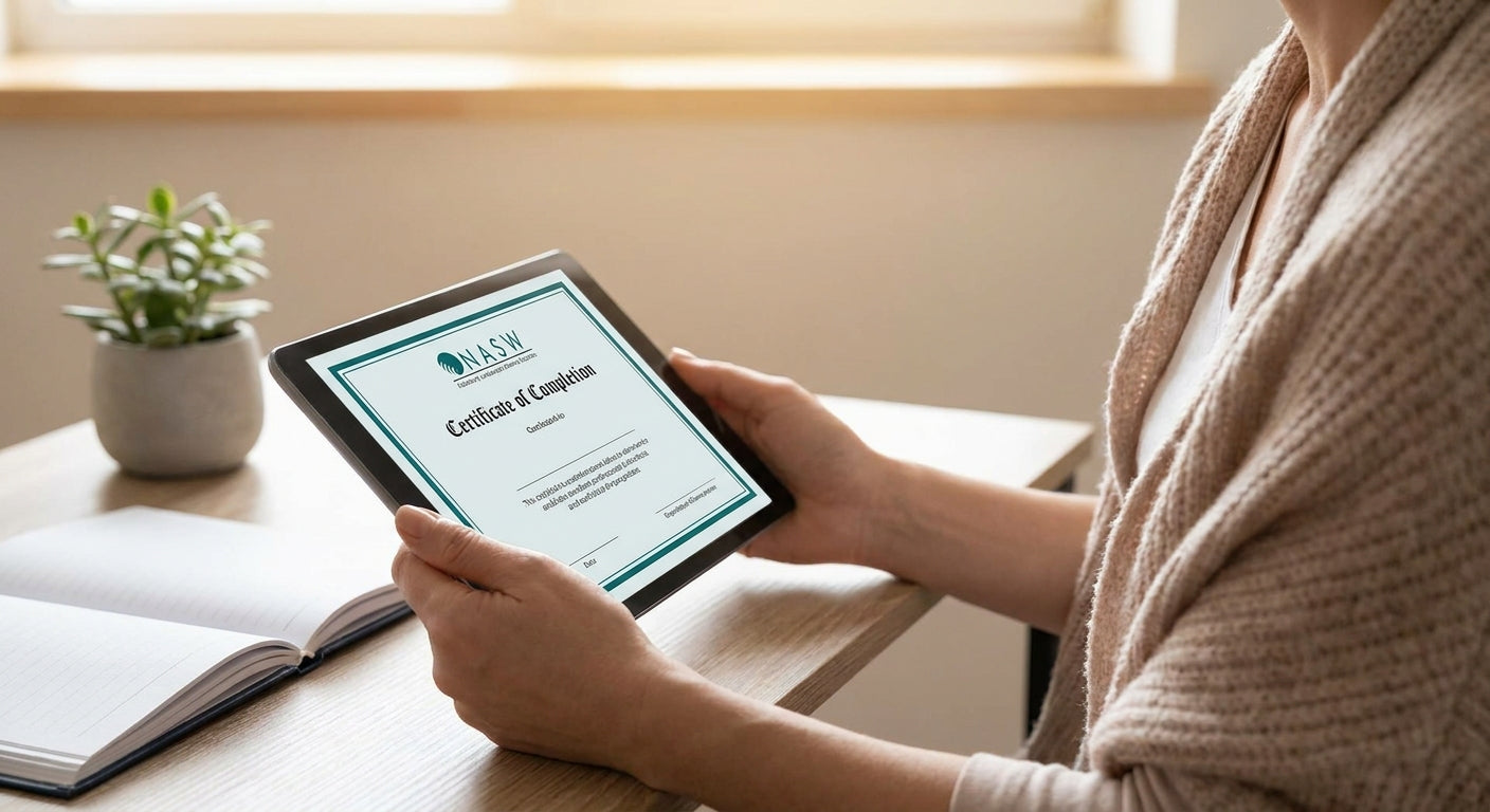 How to get NASW CE credits for somatic therapy training