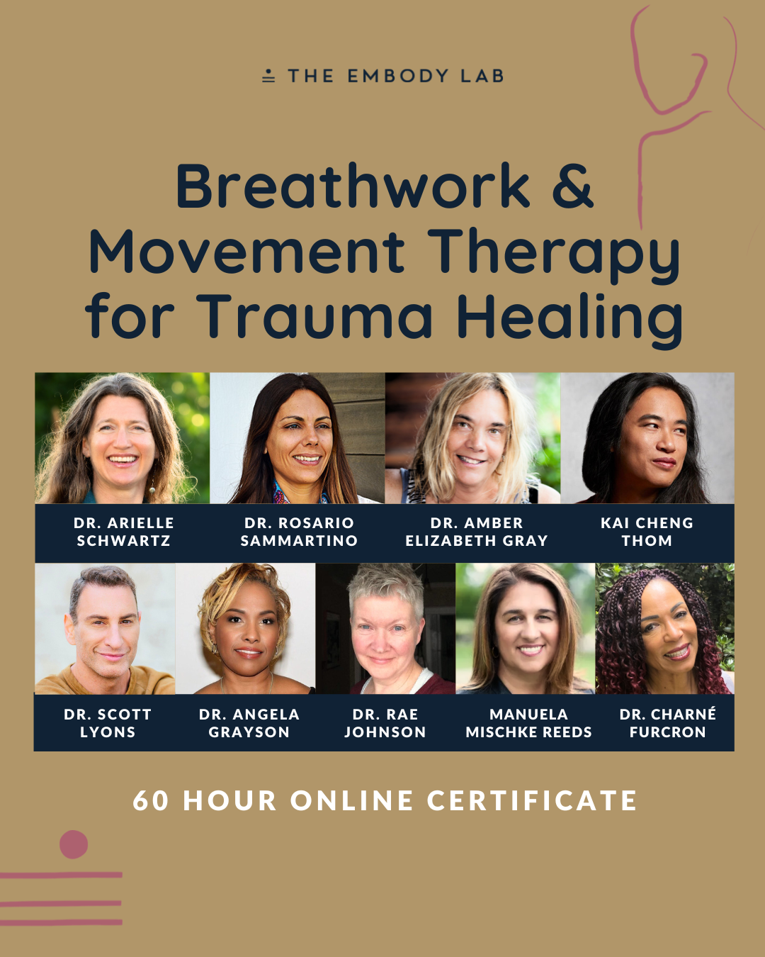 Breathwork & Movement Therapy for Trauma Healing Certificate