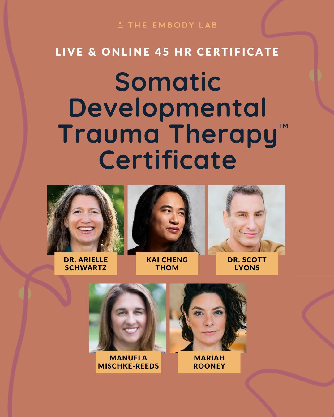 Somatic Developmental Trauma Therapy™ Certificate
