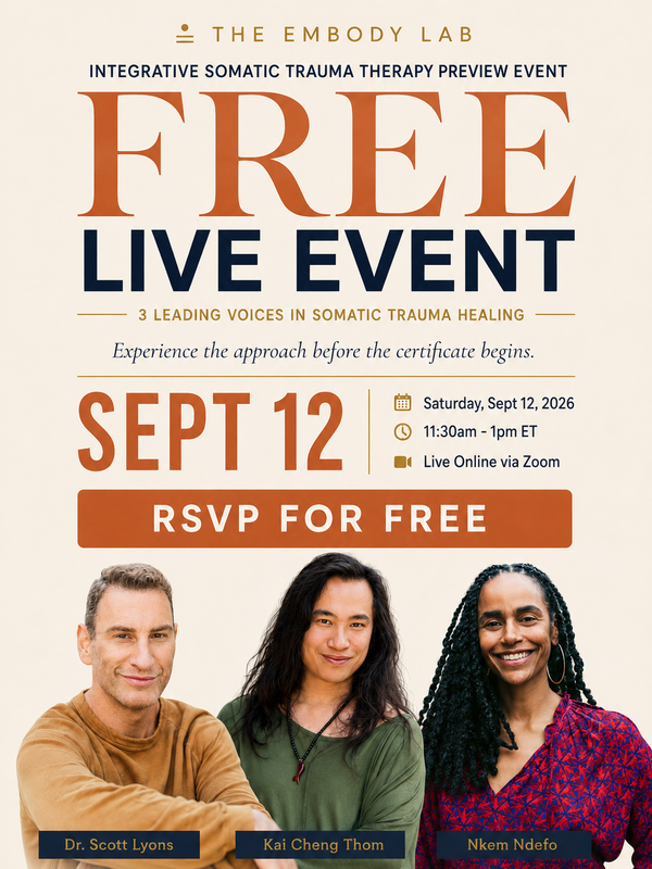 PREVIEW EVENT: Integrative Somatic Trauma Therapy Certificate