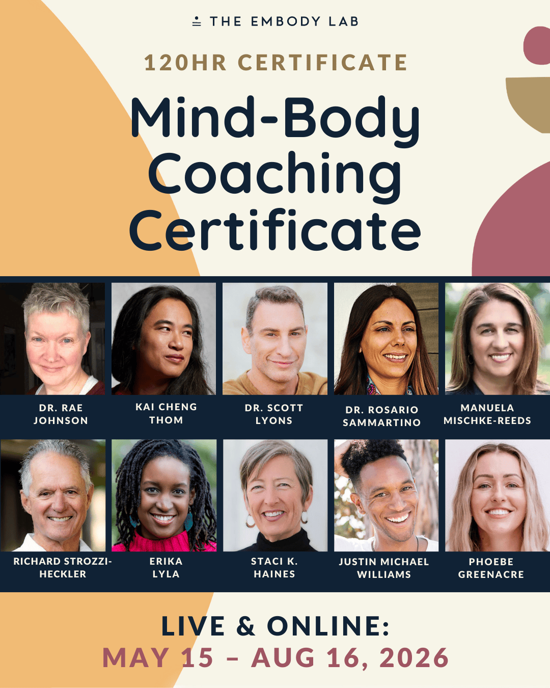 Mind-Body Coaching Certificate