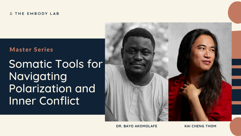 Somatic Tools for Navigating Polarization and Inner Conflict