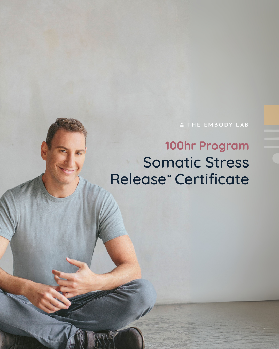 Somatic Stress Release™ Certificate